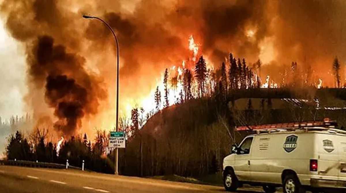 Continúan los incendios en Canadá y el humo llega a Europa. Foto: Cortesía
