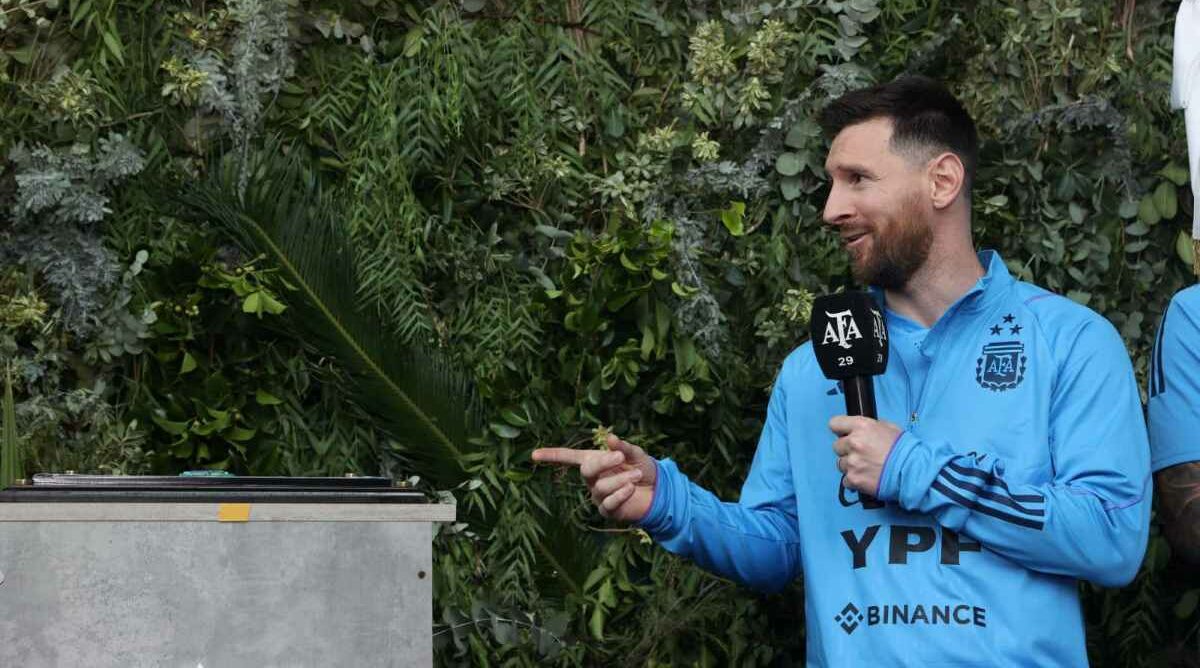 Lionel Messi, jugador de la selección de Argentina. Foto: Facebook Leo Messi