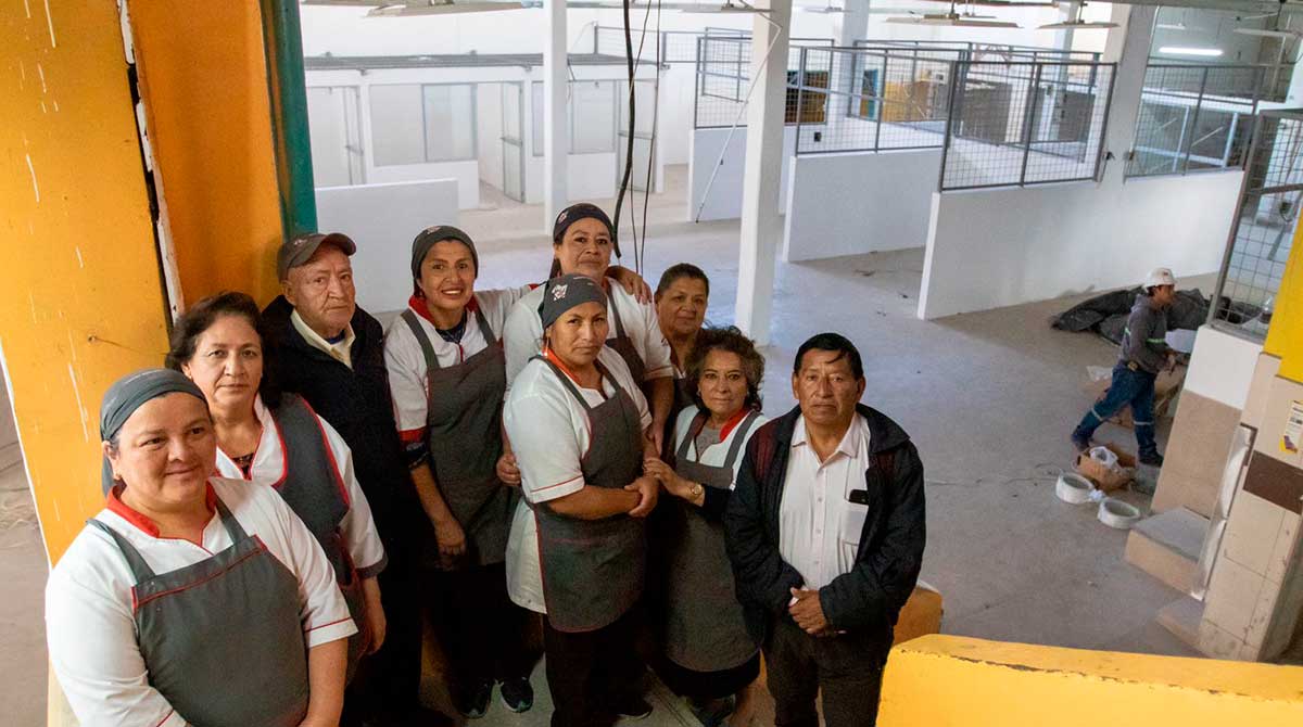 Espacios remodelados se abrirán en el mercado Santa Clara, en Quito. Foto: Carlos Noriega / EL COMERCIO