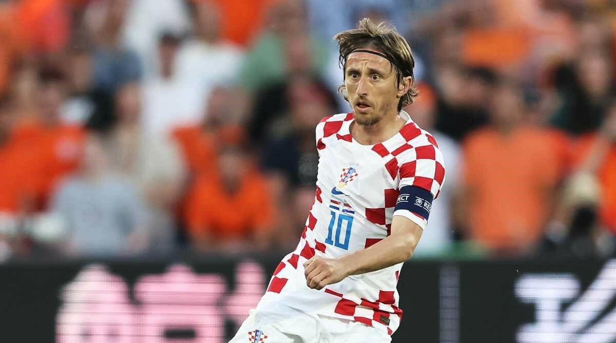 Luka Modric, jugador de la selección de Croacia. Foto: @VarskySports