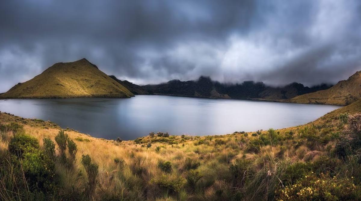 Lagunas de Mojanda, ubicadas en la vía a Otavalo, en Imbabura. Foto: Ministerio del Ambiente, Agua y Transición Ecológica.