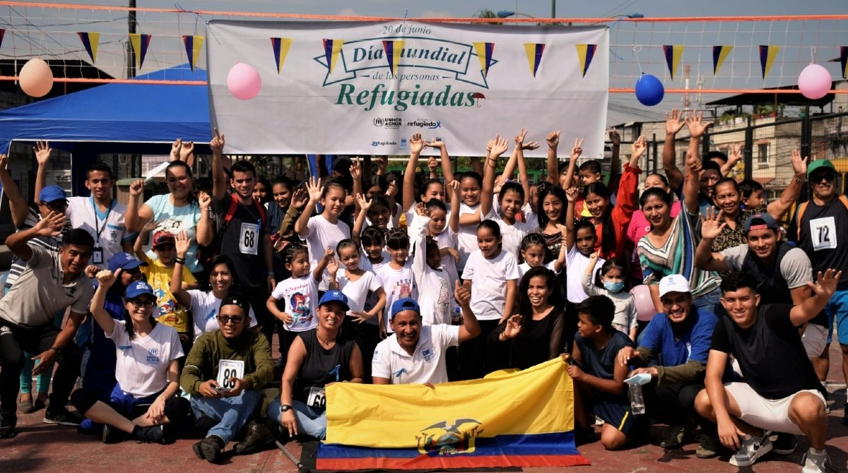 En Guayaquil se realizará una serie de actos públicos de integración por el Día Mundial del Refugiado, que se celebra el 20 de junio. Foto cortesía
