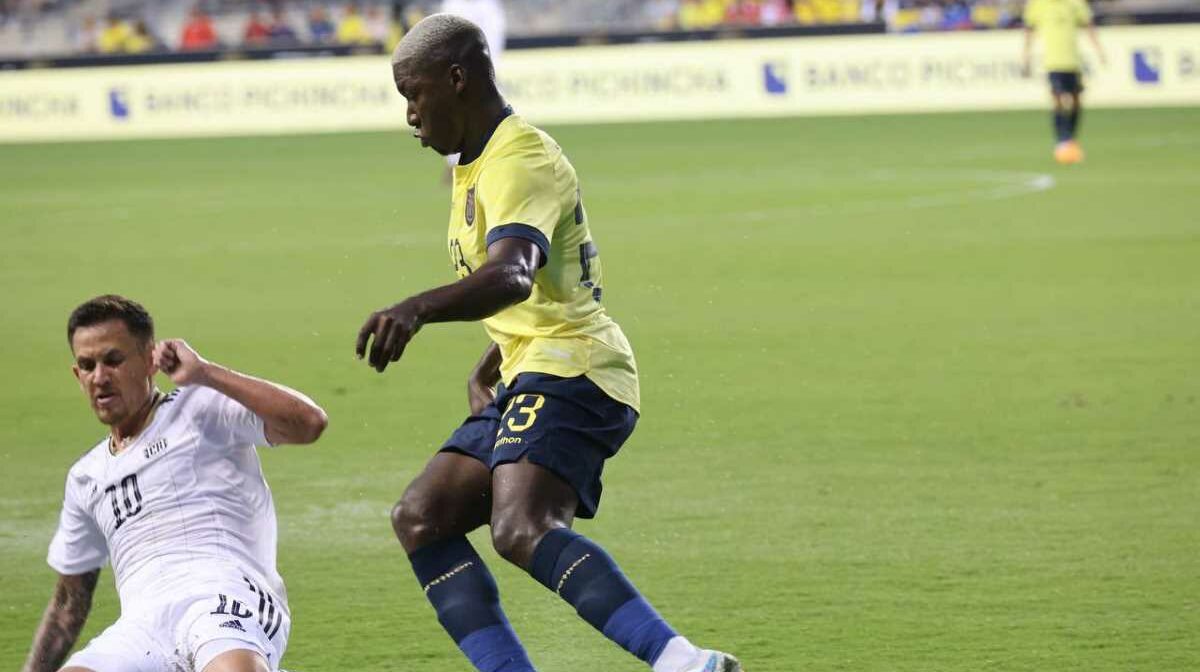 Moisés Caicedo, jugador de la Selección de Ecuador. Foto: @LaTri