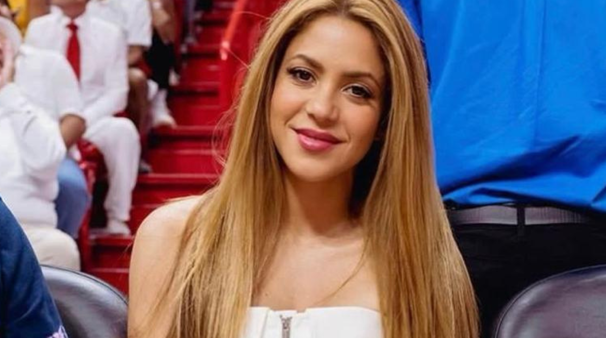 Shakira acudió al partido de la NBA. Foto: @shakira