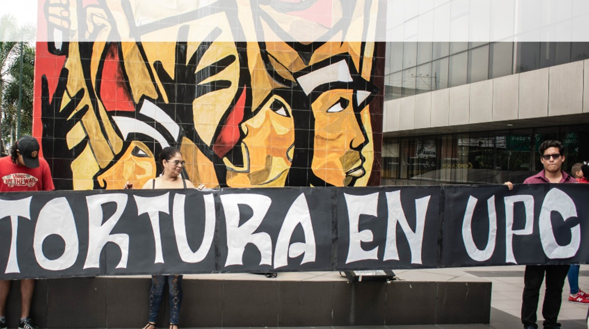 Organizaciones de Derechos Humanos harán el plantón 'Tortura nunca más' frente a la Fiscalía de La Merced, en el centro de Guayaquil. Foto cortesía