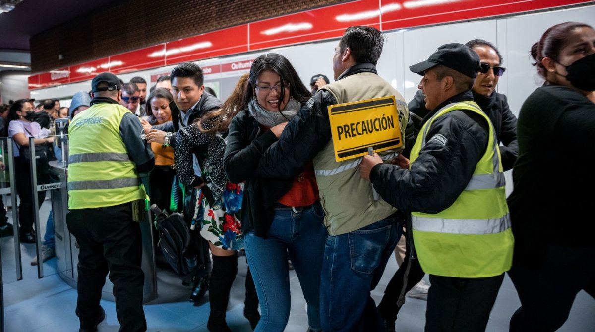 El Metro de Quito empezará a operar comercialmente el 1 de diciembre del 2023. Carlos Noriega / EL COMERCIO