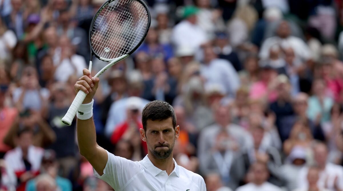 Novak Djokovic es uno de los favoritos para ganar el Grand Slam de césped, en Wimbledon. Foto: EFE