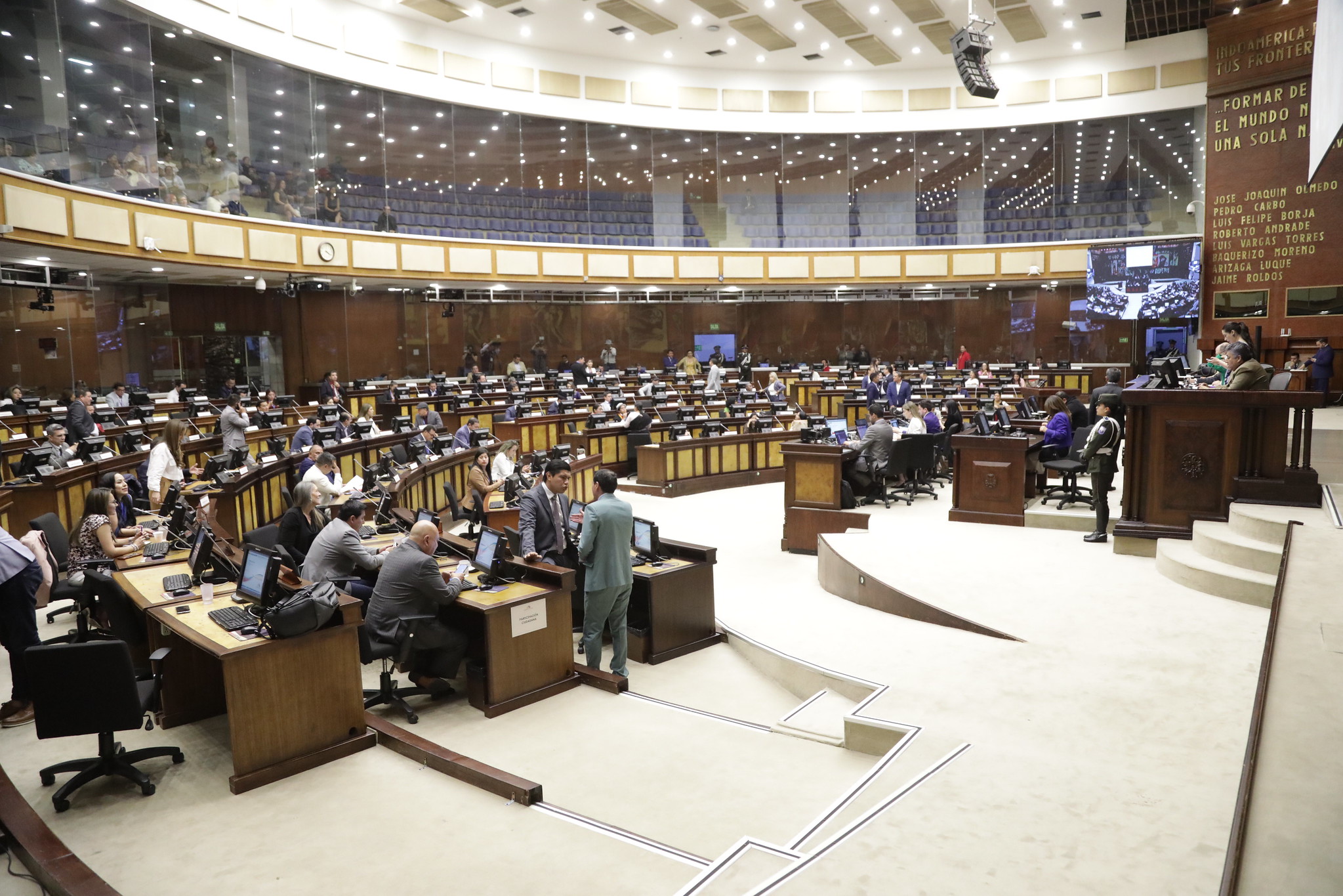 Pleno de la Asamblea Nacional Foto: Asamblea Nacional