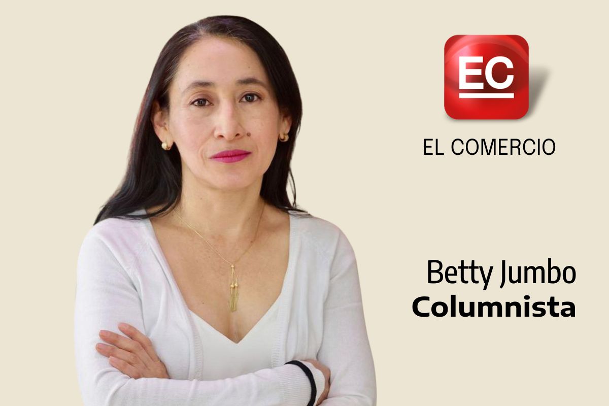 Betty Jumbo, editora y columnista en EL COMERCIO.