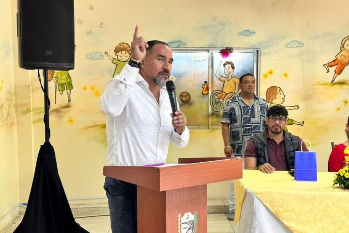 Dalton Narváez durante un evento público en abril de 2023.