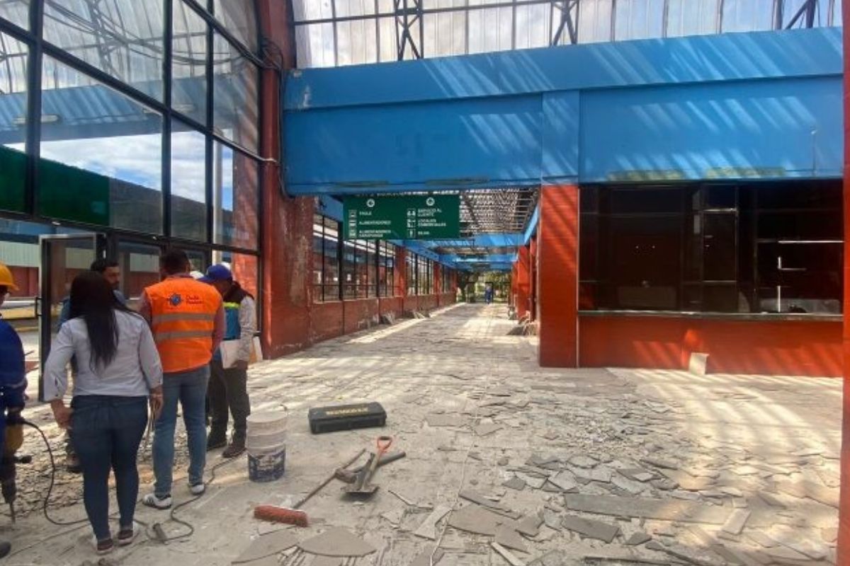 La exestación del Trole La Y es parte del proyecto Quitopía. Foto tomada del Municipio de Quito.