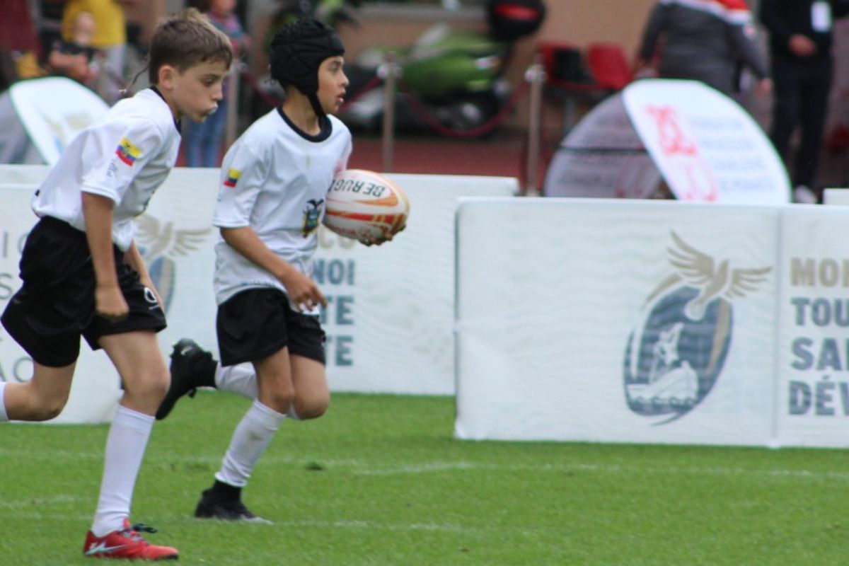 La selección infantil de Ecuador de rugby representó al país en un torneo en Mónaco.