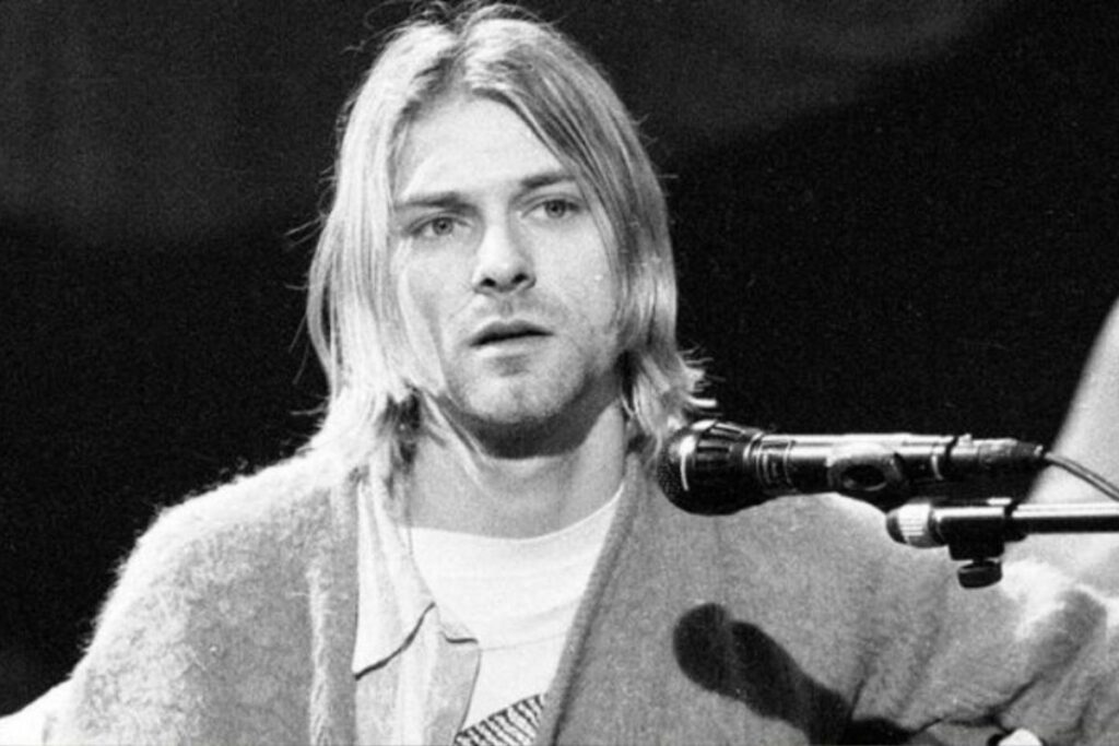 Kurt Cobain, líder de Nirvana, ofreció su último concierto en la Terminal Einz de Múnich, Alemania, en 1994. Foto: Instagram @kurtcobain.