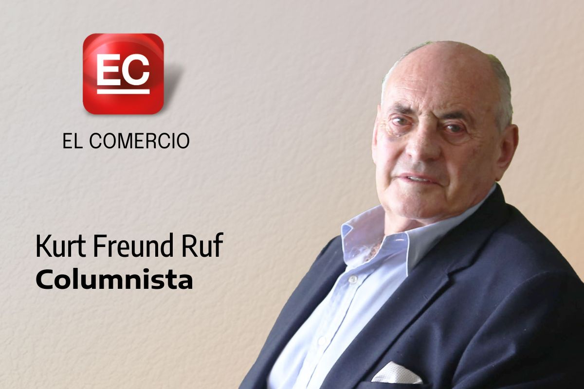 Kurt Freund Ruf, columnista en EL COMERCIO.