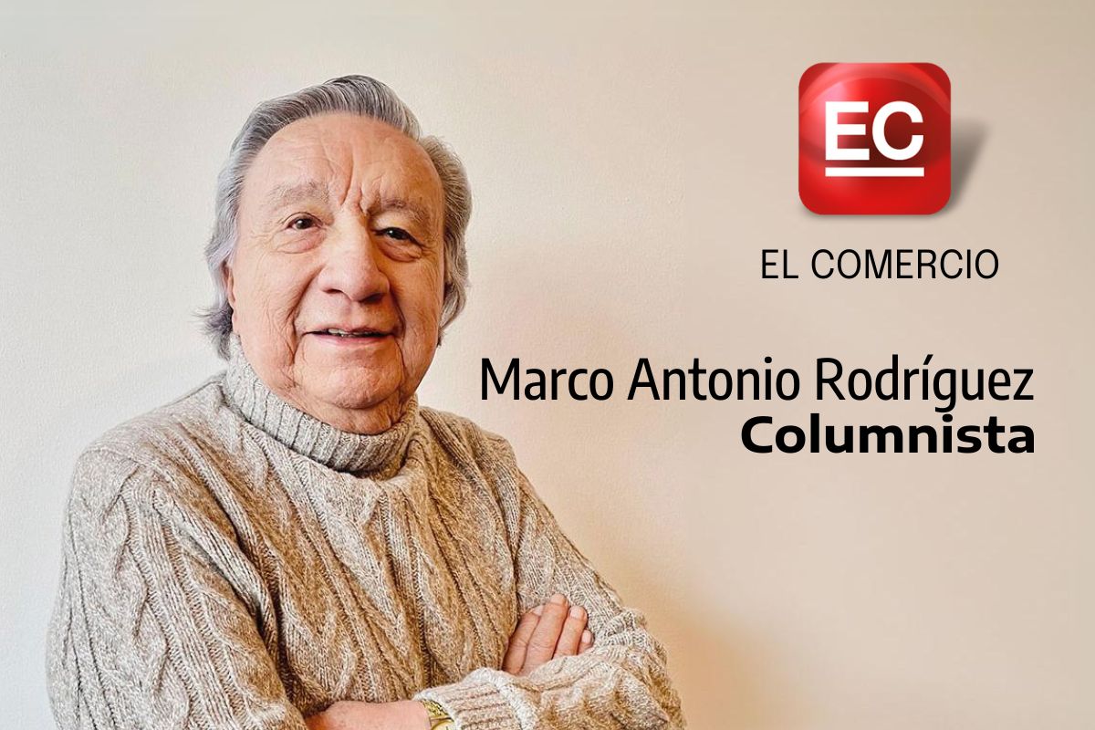 Marco Antonio Rodríguez, columnista en EL COMERCIO.
