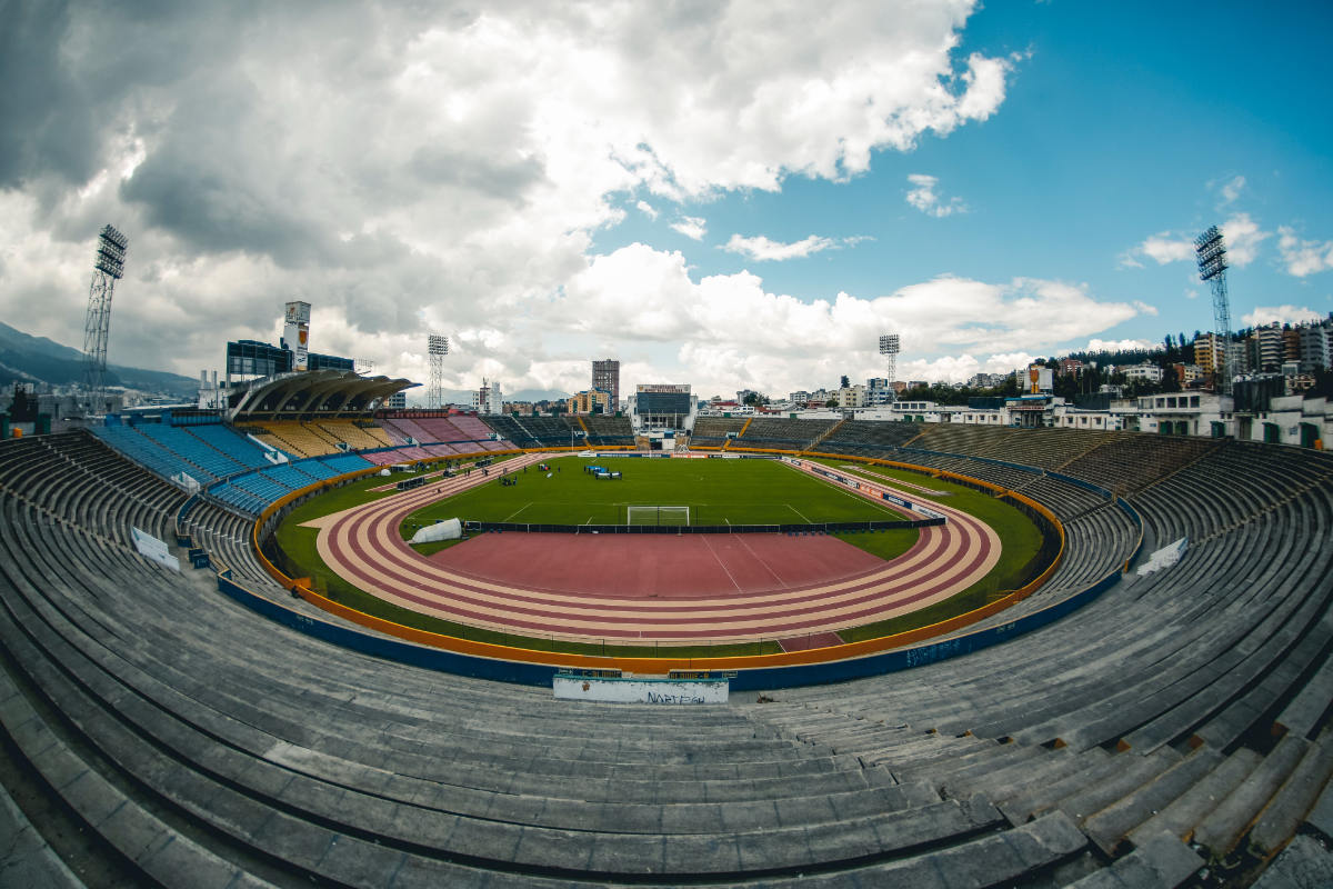 El estadio Olímpico Atahualpa podría ser la sede de la final de una posible Copa América en Ecuador.