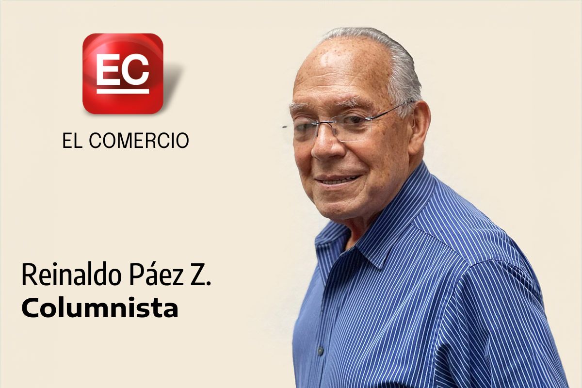 Reinaldo Páez Z., columnista en EL COMERCIO.