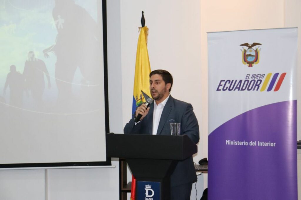 Vicente Auad es el nuevo gobernador del Guayas. Foto: X Ministerio del Interior