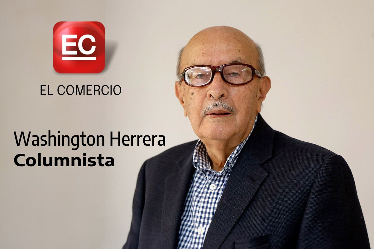 Washington Herrera, columnista en EL COMERCIO.