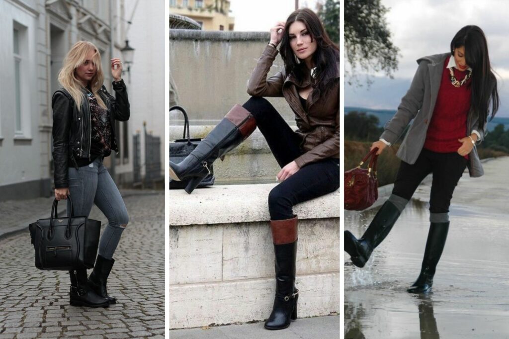 Las botas son el  mejor calzado para el invierno en Quito. Fotos: Pinterest