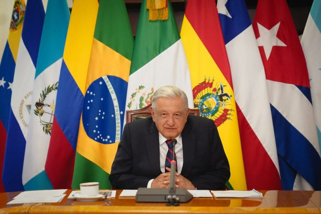 La reunión extraordinaria de países de la Celac fue propuesta por México. Foto: X Gobierno de México