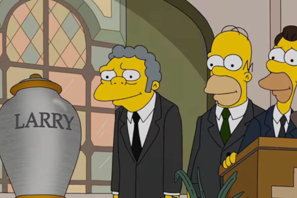 Tim Long, productor de 'Los Simpson', explicó que la muerte de Larry Dalrymple no fue una decisión tomada a la ligera. Foto: Captura de pantalla.