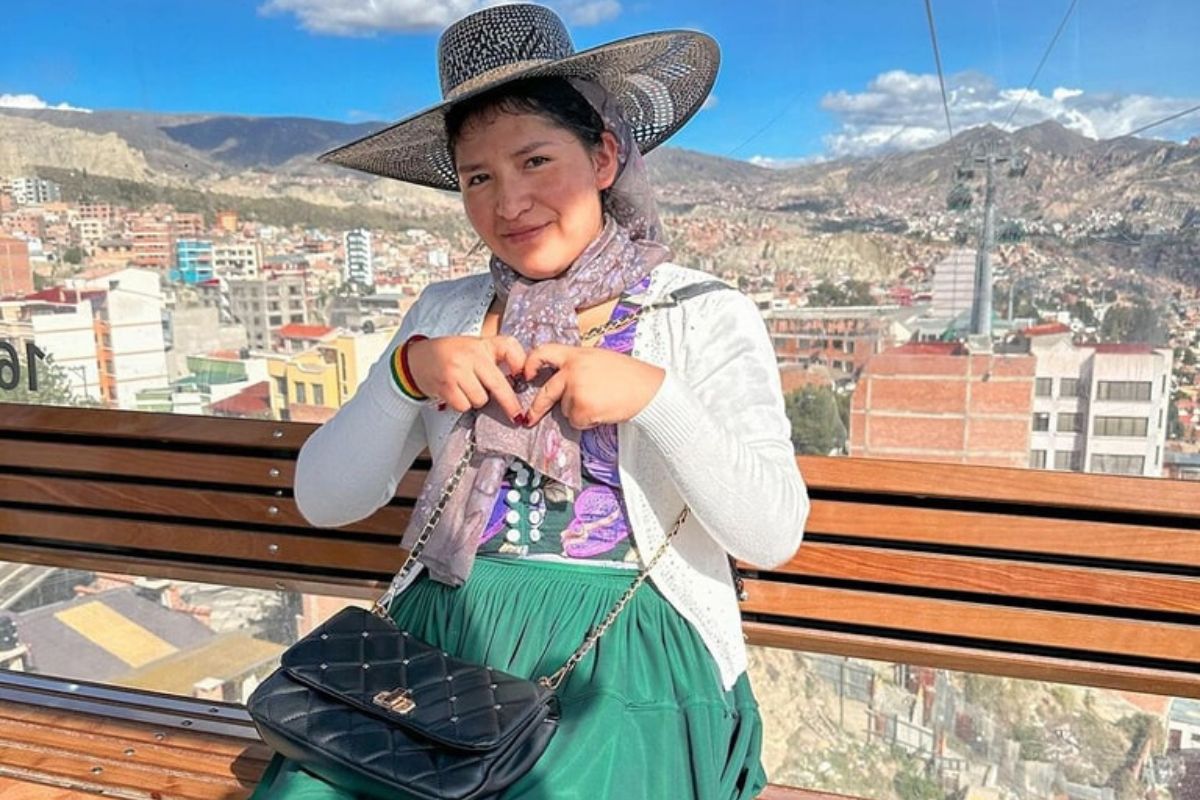 La tiktoker Hilary Layme es una de las bolivianas con más apoyo en Latinoamérica. Foto: Facebook