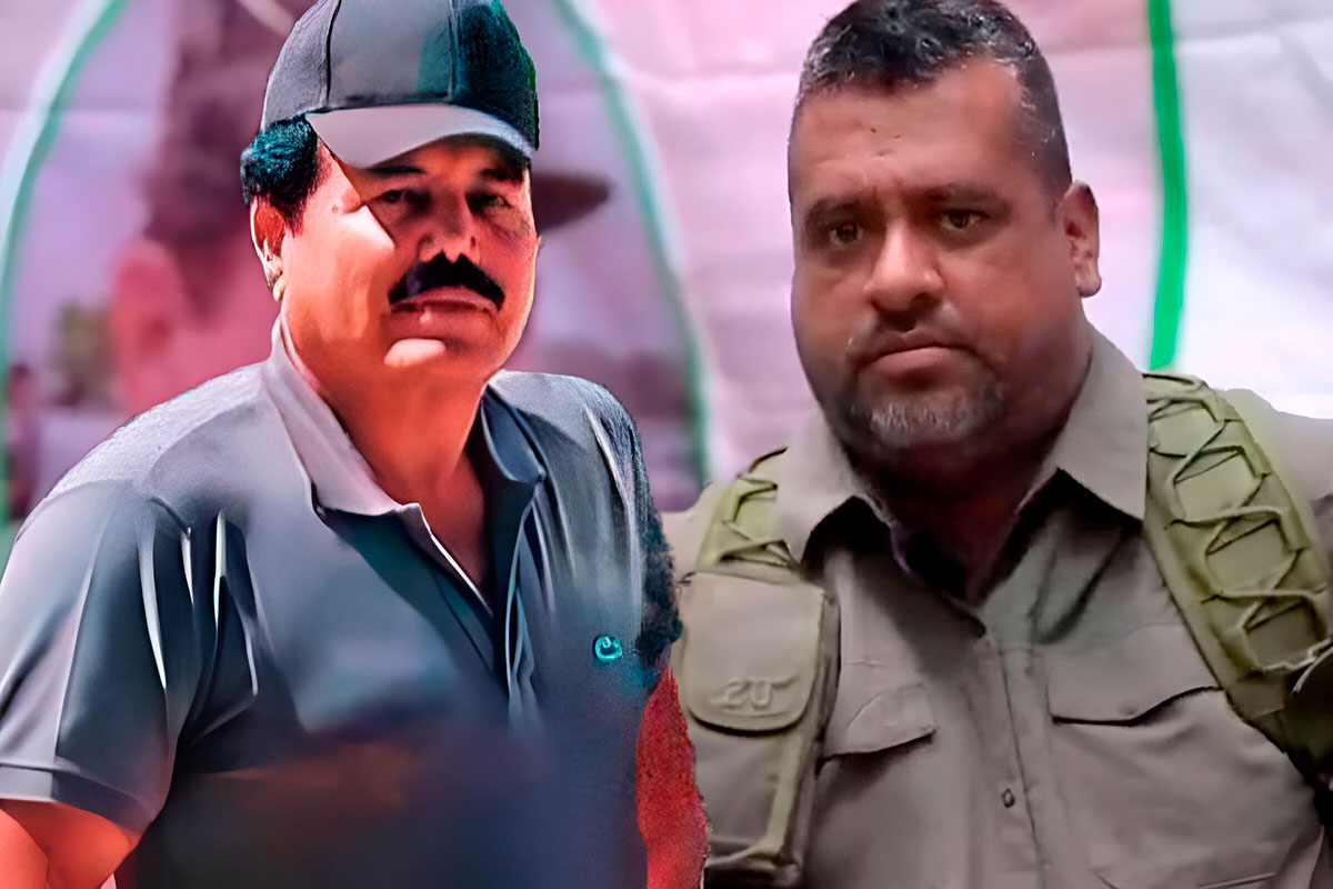 ‘El Mayo’ Zamaba, uno de los principales líderes del Cártel de Sinaloa (izquierda) y Geovany Rojas, alias ‘Araña’ máximo mando de los Comandos de Frontera (derecha). Foto: Captura