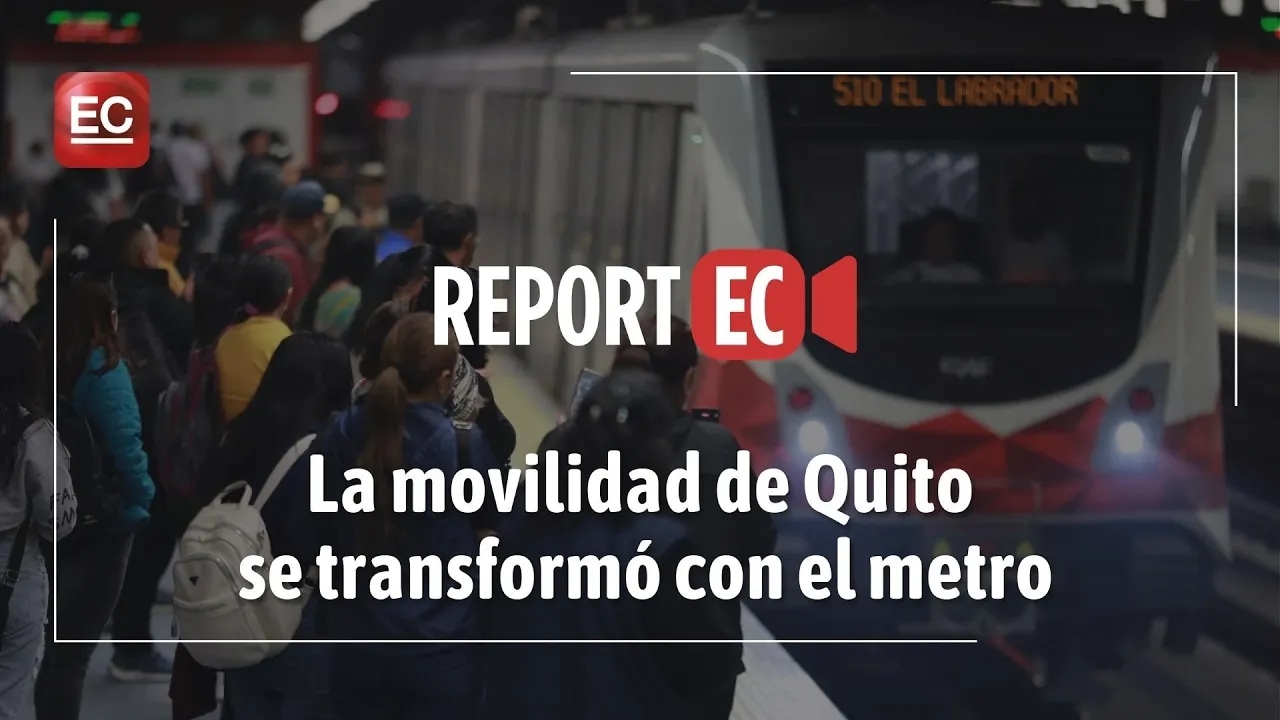 La mayor cantidad de usuarios del Metro de Quito se concentra en las mañanas, a partir de las 06:00.