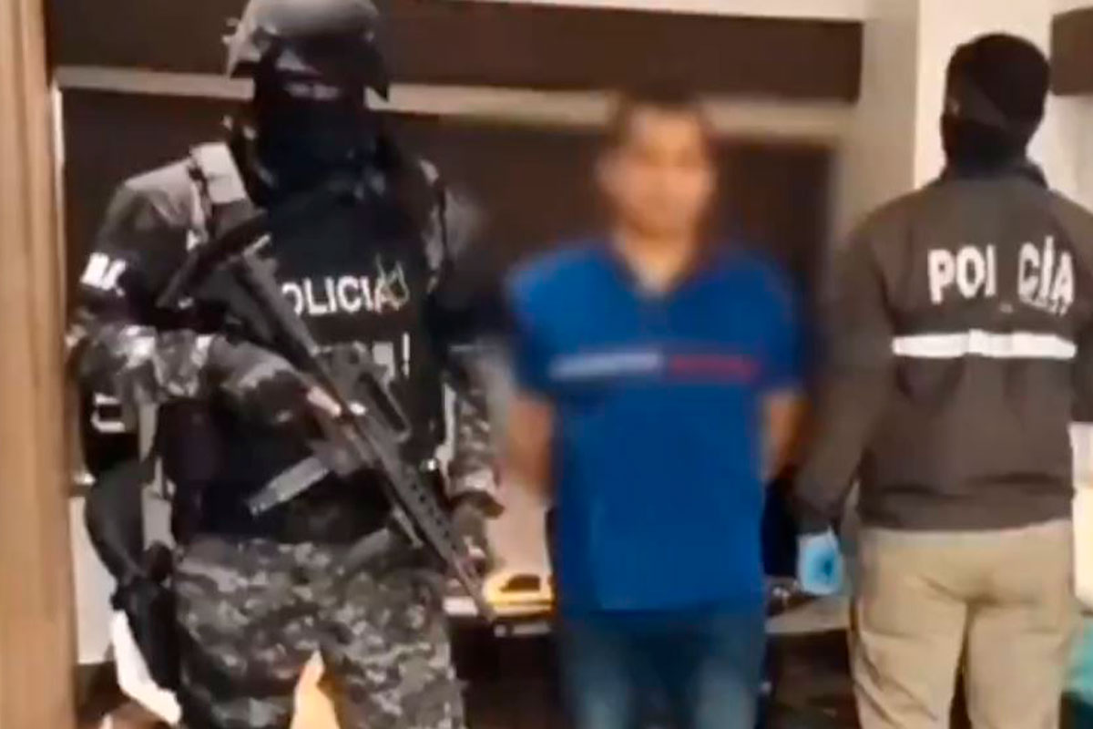 Operativo policial antidrogas en cuatro ciudades ecuatorianas resulta en siete arrestos. Foto: Policía Nacional