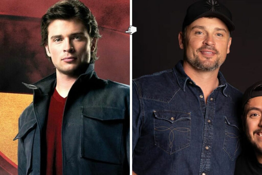 Antes y después de Tom Welling, estrella de 'Smallville'. Fotos: IMDB-Facebook