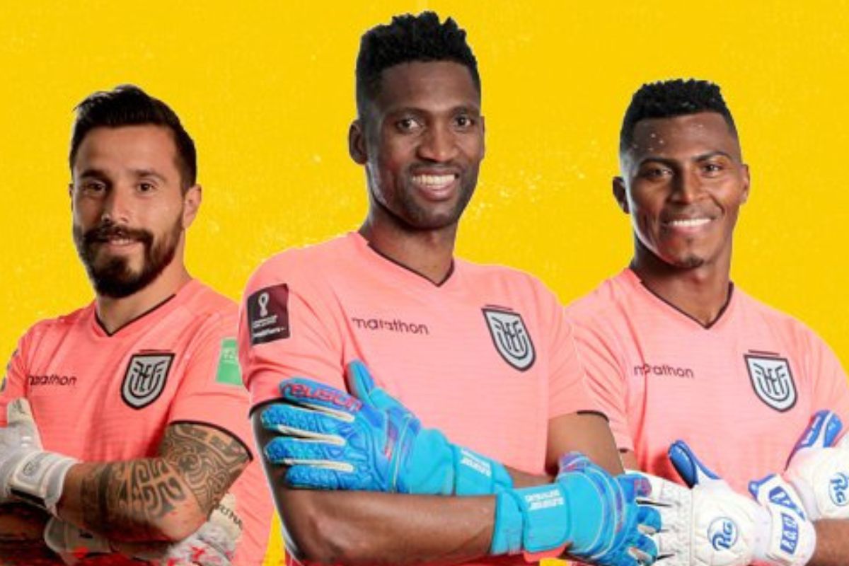 Hernán Galíndez, Alexander Domínguez y Pedro Ortiz, coincidieron en la Selección de Ecuador.