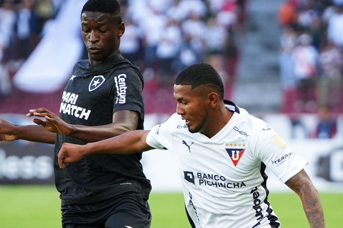 Liga de Quito visita a Botafogo por la cuarta fecha de la fase de grupos de la Copa Libertadores 2024.