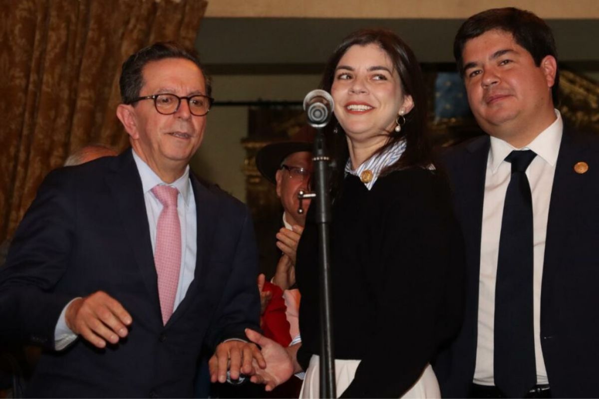 Irene Vélez reemplazó a Roberto Izurieta en la Secretaría de Comunicación. Foto: Rolando Enríquez/API