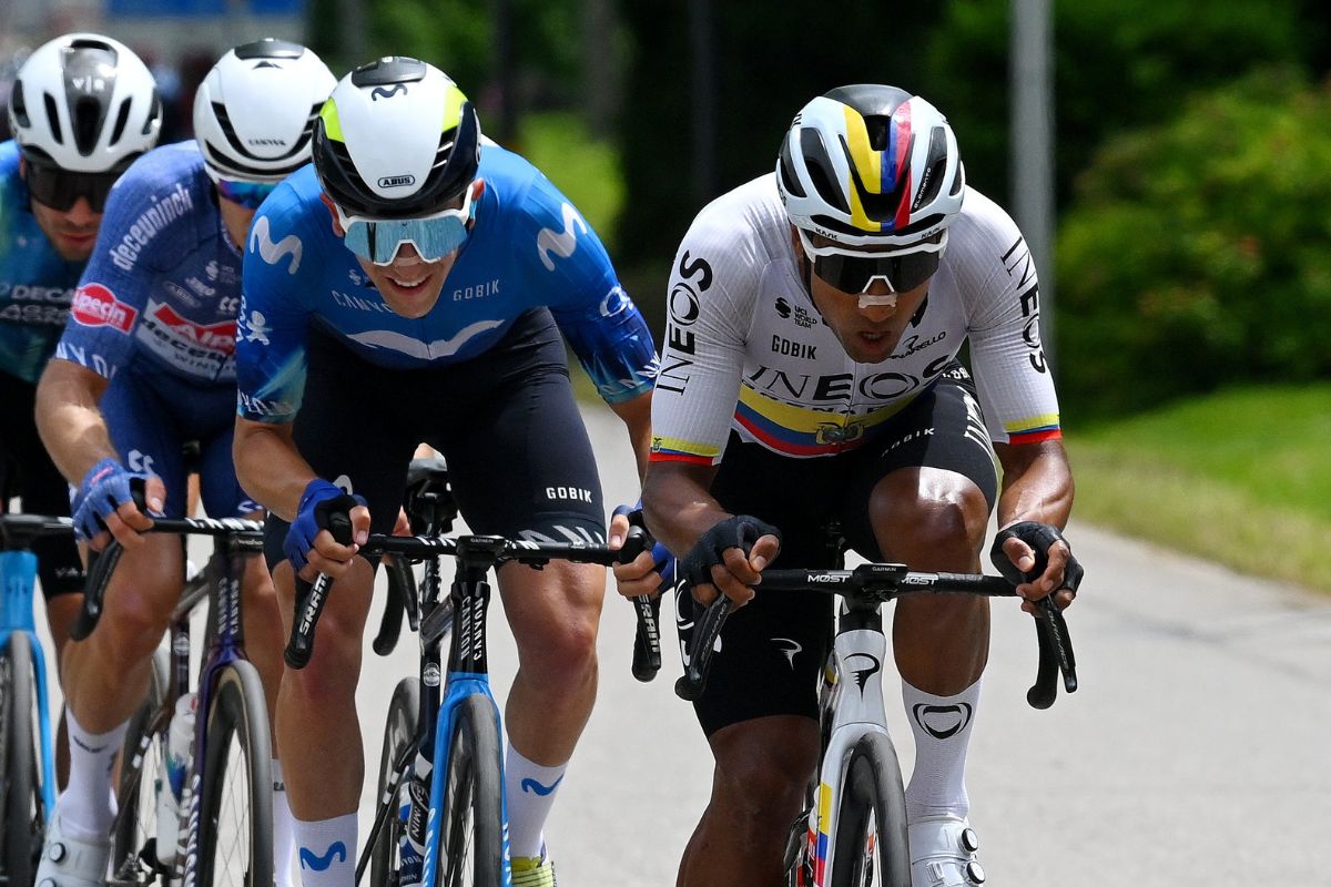El ecuatoriano Jhonatan Narváez pudo ubicarse en la fuga de la etapa 19 del Giro de Italia.
