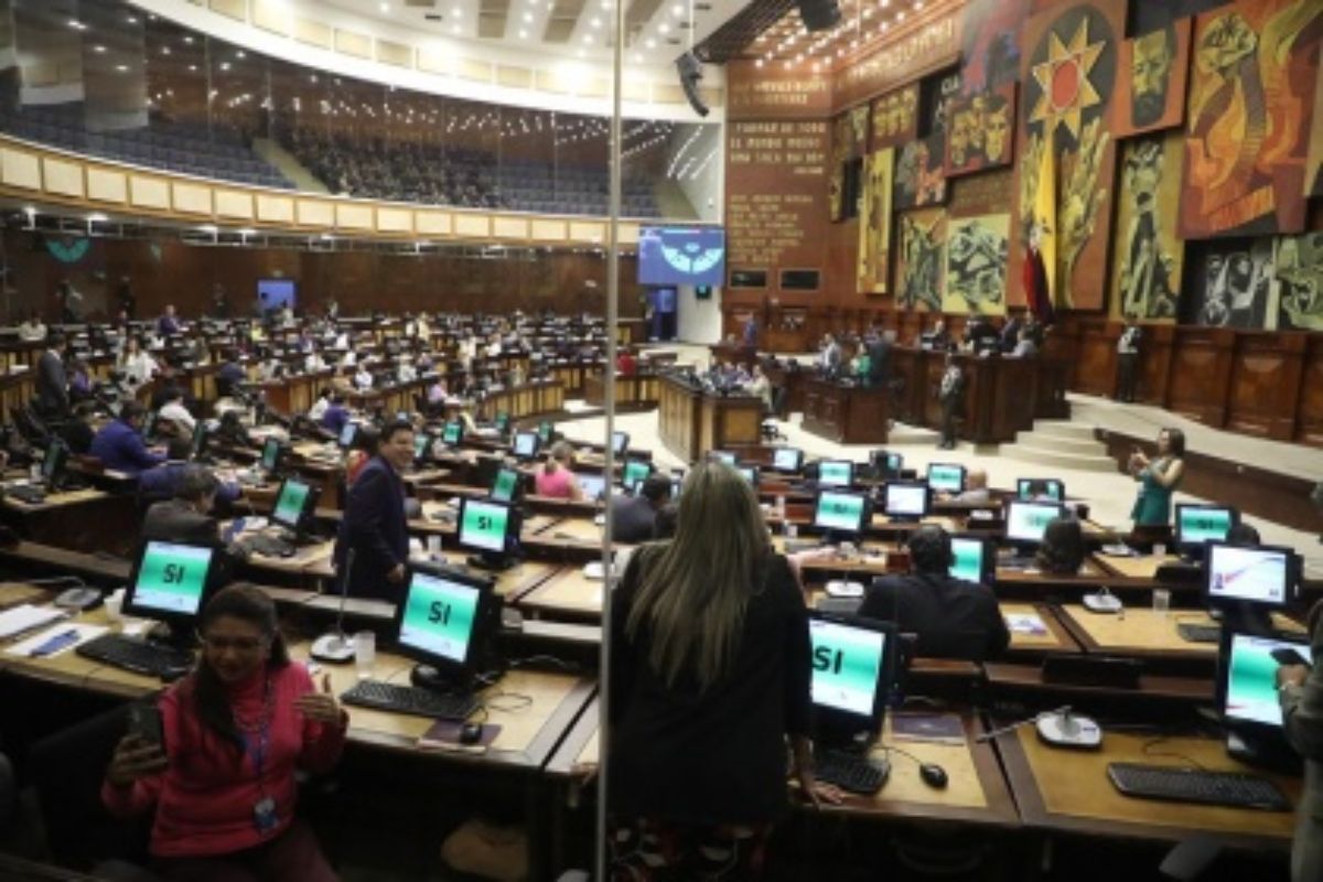 Pleno de la Asamblea Nacional. Foto: sitio web AN