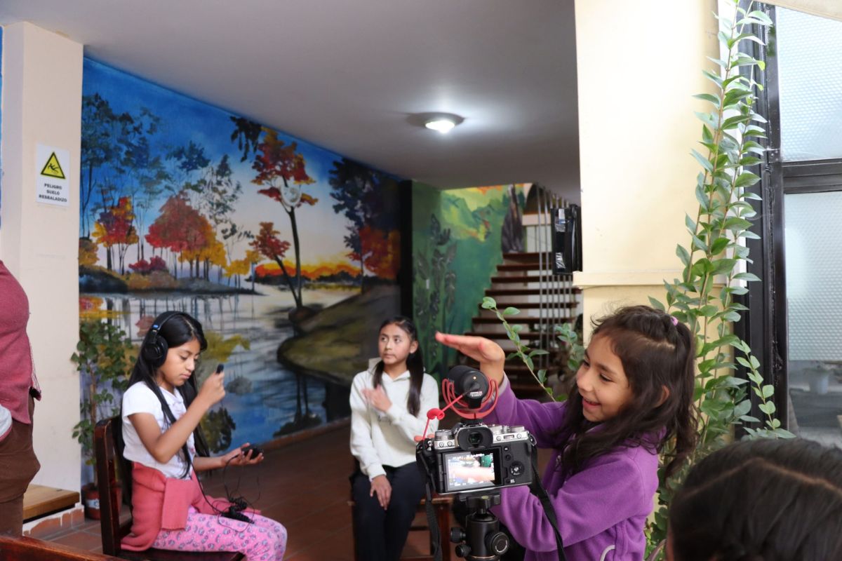 Núcleo Pichincha presenta ‘Aya’, un proyecto itinerante de mediación artística para infancias rurales de Quito. Foto: Cinemateca Nacional.