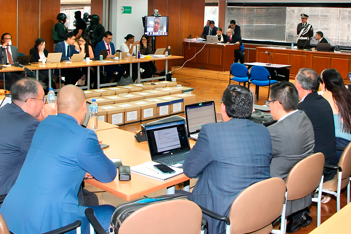 La Corte Nacional de Justicia desarrolla la audiencia sobre el caso Metástasis. Foto: X FGE