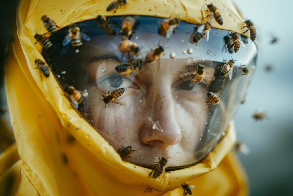 La disminución de las abejas amenaza la polinización, vital para el 90% de las plantas y el 75% de los cultivos. Foto: Freepik.