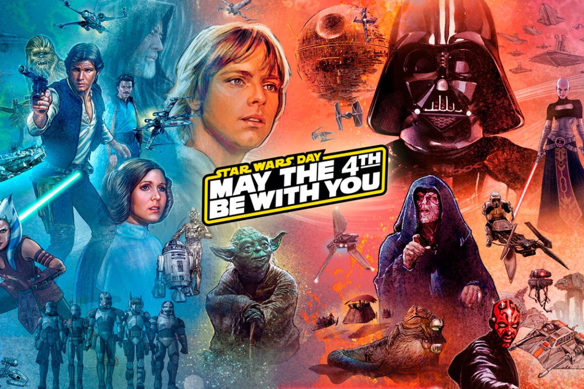 El 4 de mayo, “May the 4th be with you” celebra el legado de Star Wars con maratones y eventos especiales, consolidando su éxito desde 1977. Foto: 3D Juegos.