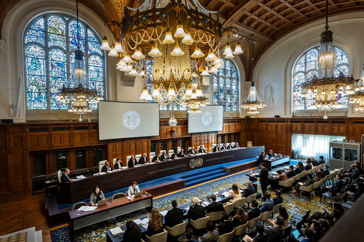 Ecuador y México presentaron sus alegatos ante la Corte Internacional de Justicia. Foto: Cortesía CIJ