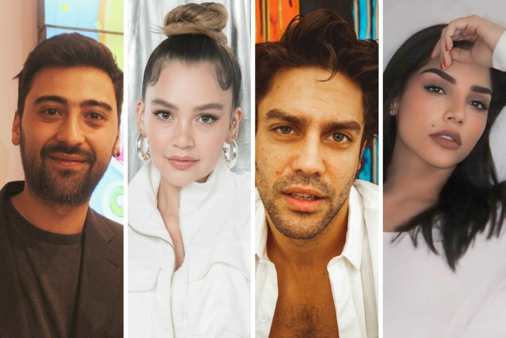 Los actores Variel Sánchez, Lina Tejeiro, Juan Guilera y Laura Barjum serán los protagonistas del remake de 'Nuevo rico, nuevo pobre. Foto: IMDB