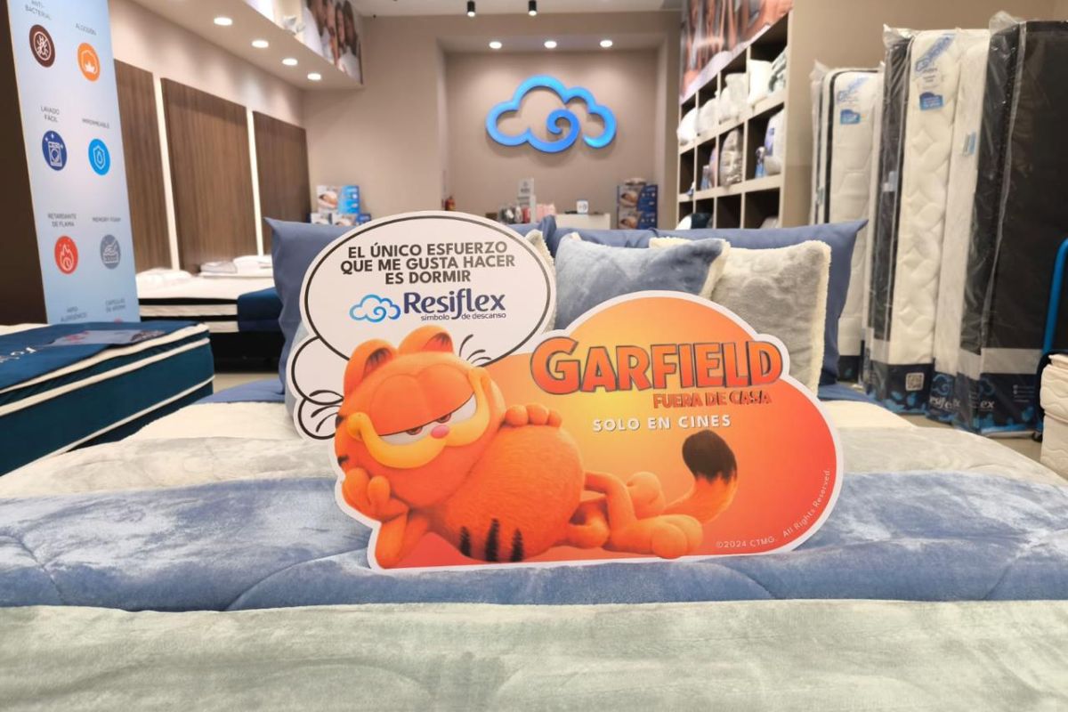 Garfield fuera de casa es la más reciente película del gato naranja. Foto: Cortesía