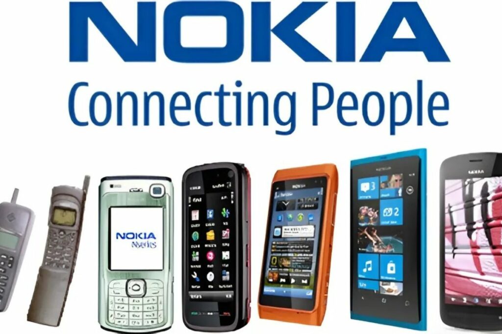 Nokia tiene una historia que abarca casi 150 años desde su origen como fábrica de pulpa de madera. Foto: allcelulares.weebly.com.