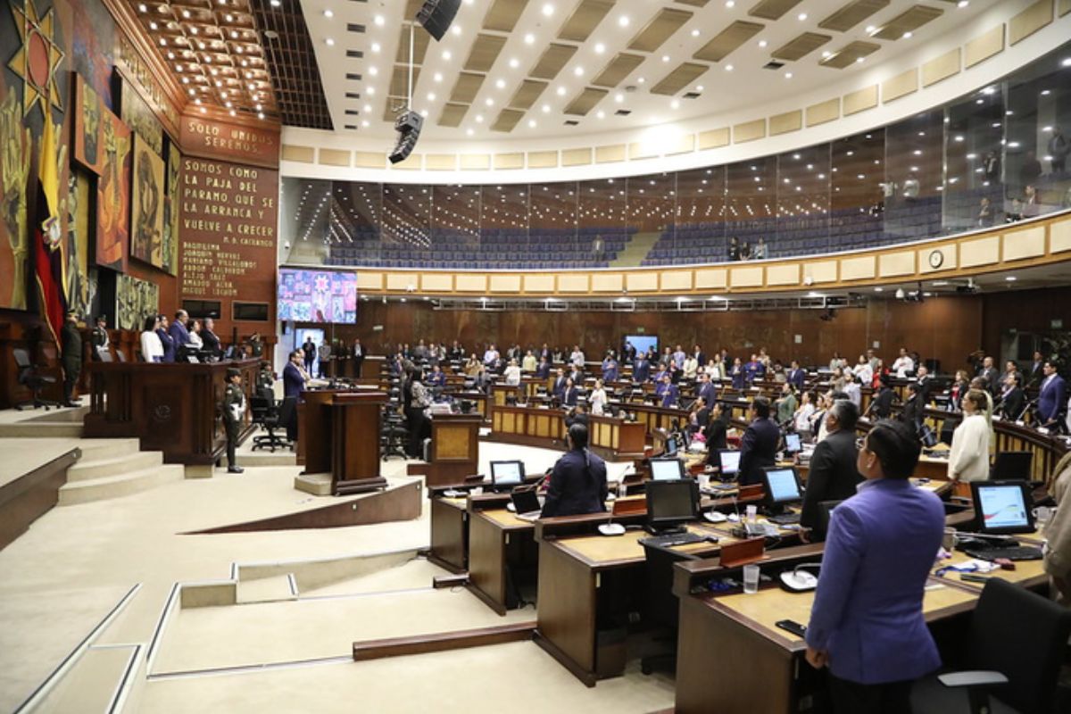 El Pleno de la Asamblea se pronuncia sobre el proyecto de resolución sobre Olón. Foto: X AN