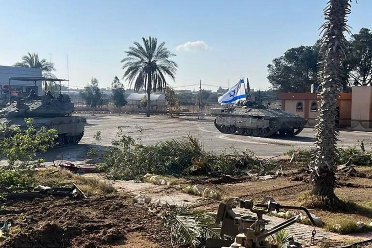 El Ejército de Israel confirmó este martes haber tomado el control del lado gazatí del cruce de Rafah con tanques.
